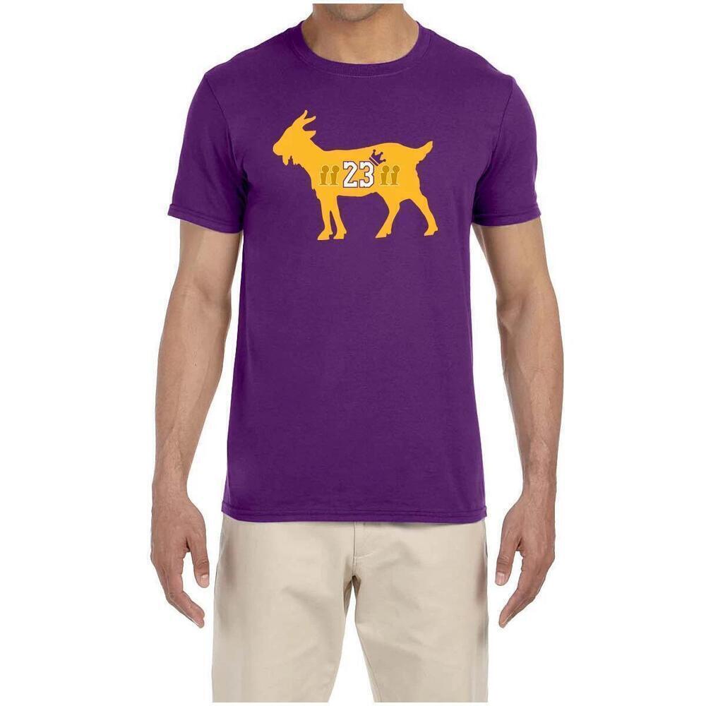 Los Angeles Lakers Lebron James Goat Champion T-Shirt